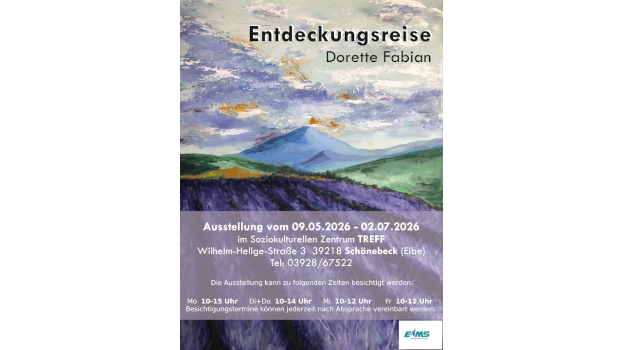 Ausstellung „Entdeckungsreise“ von Dorette Fabian