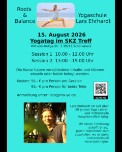 Yoga Plakat Insta August 26